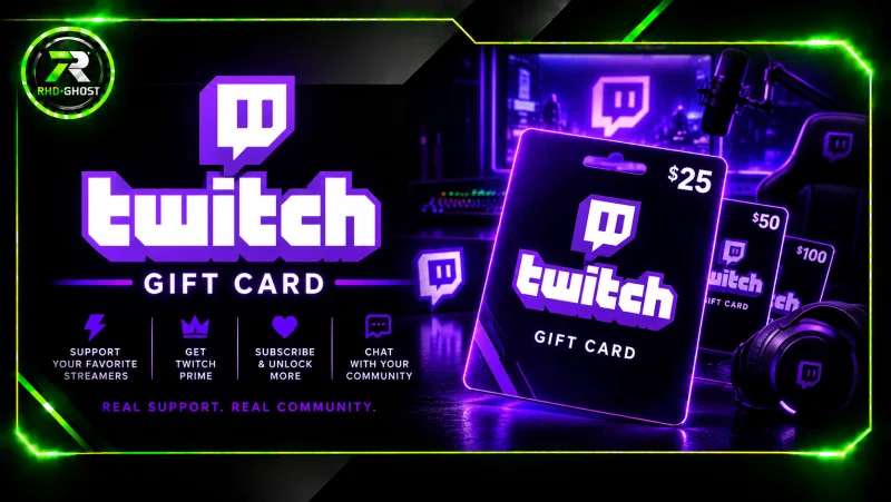 Twitch Gift Card (USD)