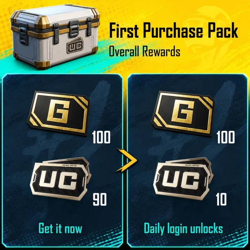 PUBG Mobile - First Purchase Pack