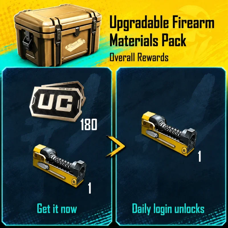 PUBG Mobile - Upgradable Firearm Materials Pack