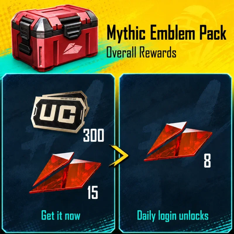 PUBG Mobile - Mythic Emblem Pack