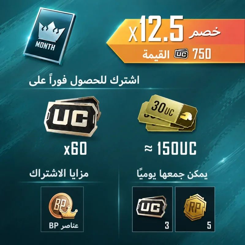 PUBG Mobile - Prime (1 Month)