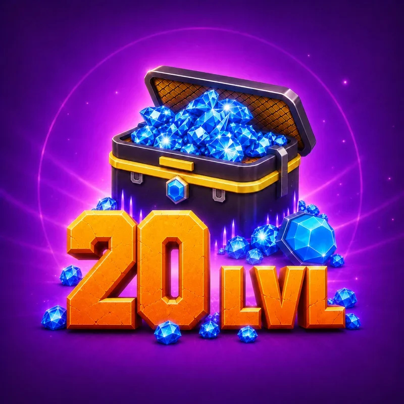 Freefire Middle East - Level Up Package - Level 20