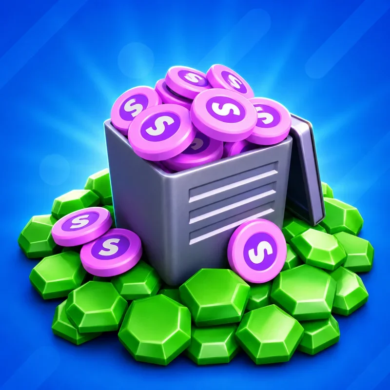 5000 Gems + 275 Tokens